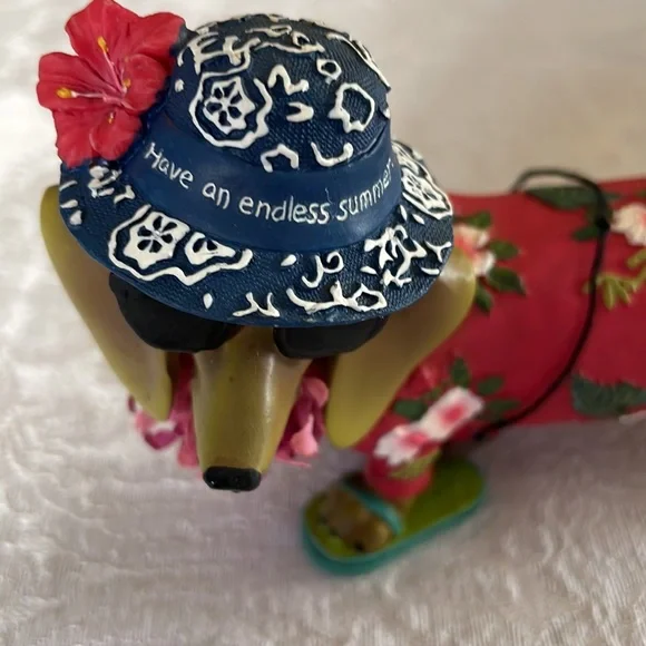 Westland Giftware “Hot Diggity!” dachshund Long Hot Summer figurine. - Picture 3 of 14